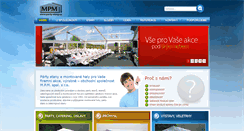Desktop Screenshot of mpm-trading.cz